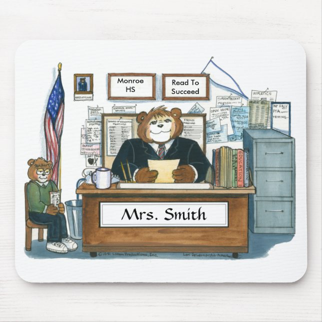 Tapis De Souris Principal personnalisé (Devant)