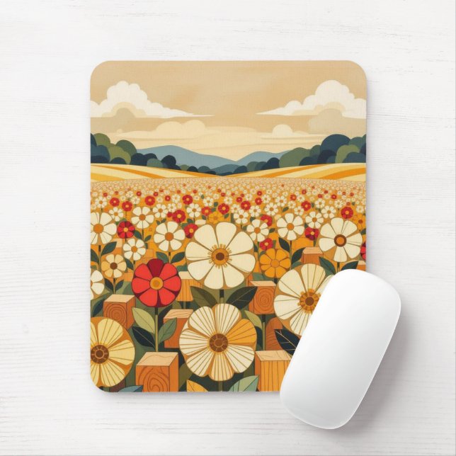 Tapis De Souris Printemps (Avec souris)