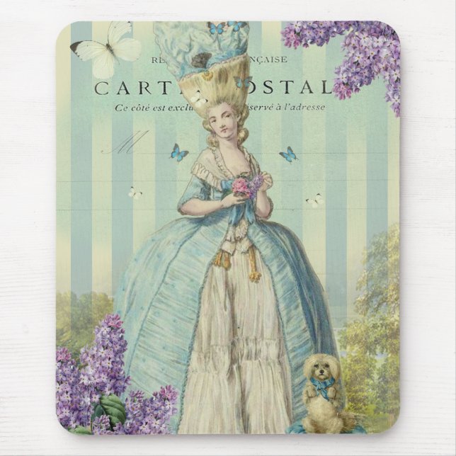 Tapis De Souris Printemps d'Au de Lilas (Devant)