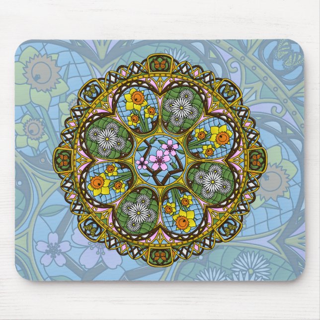 Tapis De Souris Printemps Nouveau Mousepad (Devant)