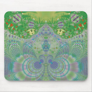 Tapis De Souris Printemps vert