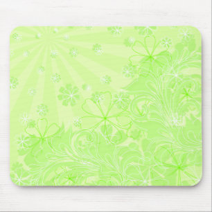 Tapis De Souris printemps vert
