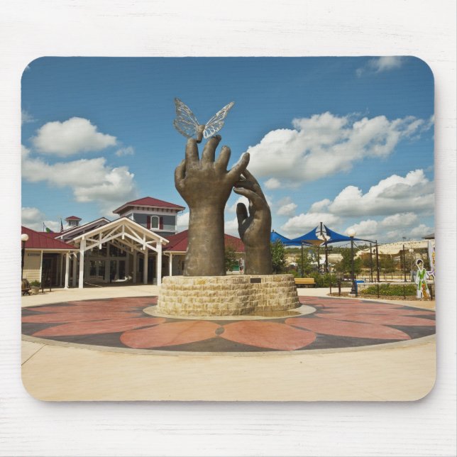 Tapis De Souris Prise de la sculpture en vol (Devant)