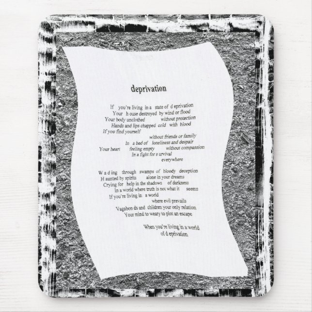 Tapis De Souris Privation (Devant)