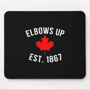 Tapis De Souris Pro Canada les coudes levés Établis en 1867