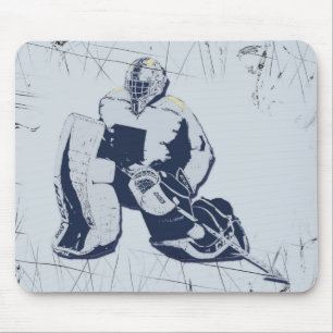 Tapis De Souris Pro Goalie - gardien de but de hockey sur glace