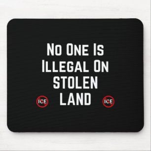 Tapis De Souris Pro-immigrant anti-glace anti-discrimination anti-