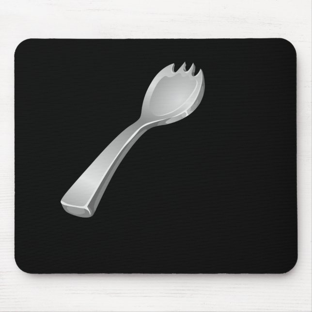 Tapis De Souris Problème : spork de platinumium d'objet façonné (Devant)