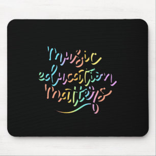 Tapis De Souris Problèmes d'éducation musicale Reconnaissance des 