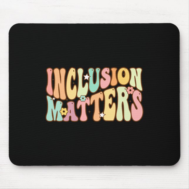 Tapis De Souris Problèmes d'inclusion Éducation spéciale Autisme (Devant)