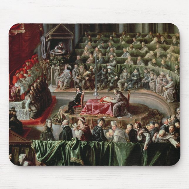 Tapis De Souris Procès de Galilée, 1633 (Devant)