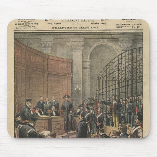 Tapis De Souris Procès du Camorra (Devant)