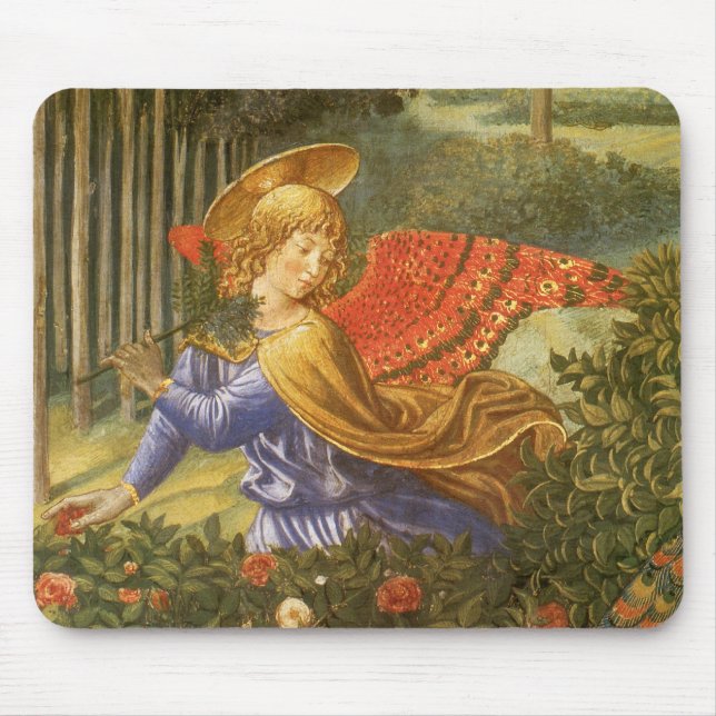 Tapis De Souris Procession des Mages Ange par Benozzo Gozzoli (Devant)