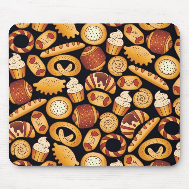 Tapis De Souris Produits de boulangerie (Devant)