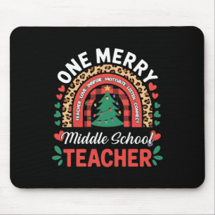 Tapis De Souris Prof amusant et joyeux enseignant de collège en ar