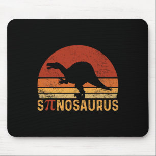 Tapis De Souris Prof de maths drôle de pun de Pi Day Spinosaurus d