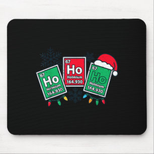 Tapis De Souris Prof de science drôle Noël Ho Ho Chimie Jo