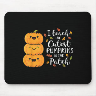 Tapis De Souris Prof Halloween J'enseigne Les Citrouilles Les Plus