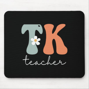 Tapis De Souris Prof Tk Rétro Groovy Vintage Premier Jour De Class