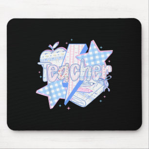 Tapis De Souris Professeur Chic Fleurie Heureux Premier Jour De Re