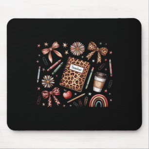 Tapis De Souris Professeur Coquette Nœud Papillon Livre Premier Jo