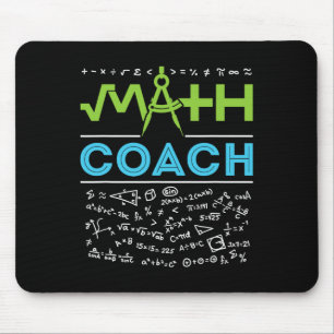Tapis De Souris Professeur de coach de maths Ck To School Apprecia