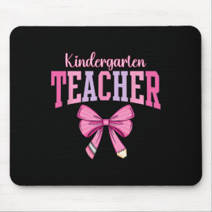 Tapis De Souris Professeur de maternelle Premier jour d'école pour