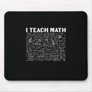 Tapis De Souris Professeur de mathématiques J'enseigne les mathéma