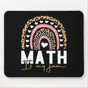 Tapis De Souris Professeur de mathématiques - Math is My Jam Retou