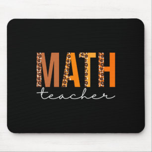Tapis De Souris Professeur de maths Leopard Squad mignonne Automne
