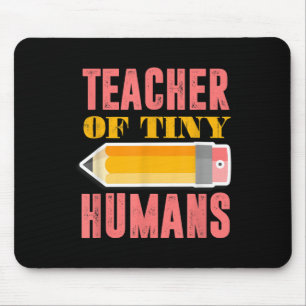 Tapis De Souris Professeur De Minuscules Humains Funny Maternelle 
