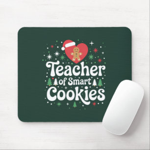 Tapis De Souris Professeur de Noël de cookies intelligents