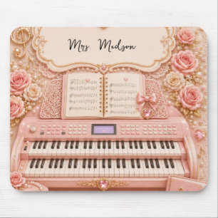 Tapis de souris professeur d'orgue électronique ro