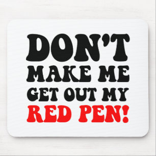 Tapis De Souris Professeur drôle
