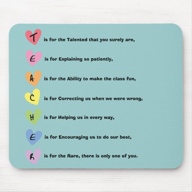 Tapis De Souris Professeur Mousepad de Merci (Devant)