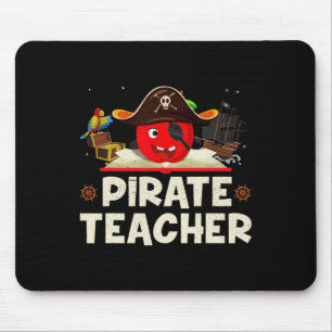 Tapis De Souris Professeur Pirate Pour Halloween Costume Tee - shi