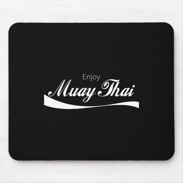 Tapis De Souris Profitez de Muay Thai Kickboxing Arts Martiaux Com (Devant)