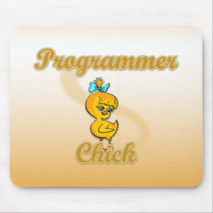 Tapis De Souris Programmer Chick