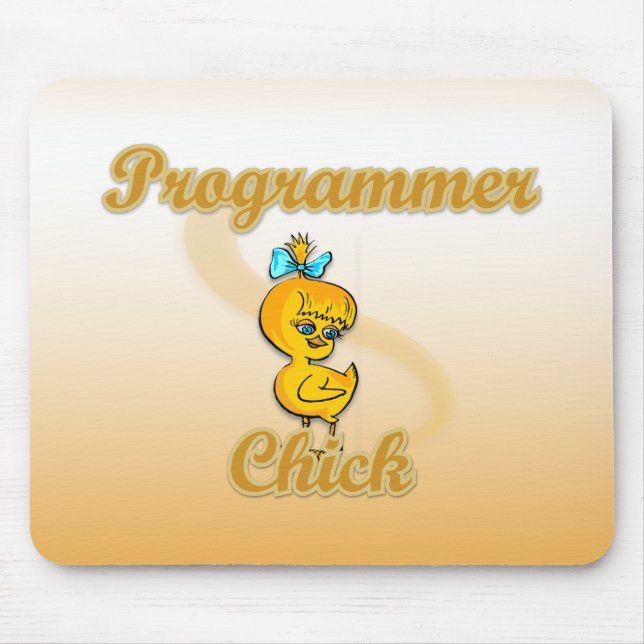 Tapis De Souris Programmer Chick (Devant)