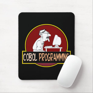 Tapis De Souris Programmeur COBOL - Légende du codage à l'ancienne