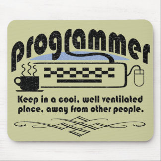 Tapis De Souris Programmeur drôle