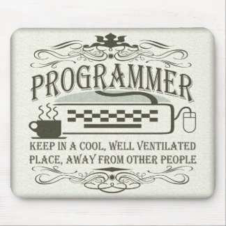 Tapis De Souris Programmeur drôle