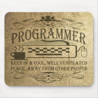 Tapis De Souris Programmeur drôle