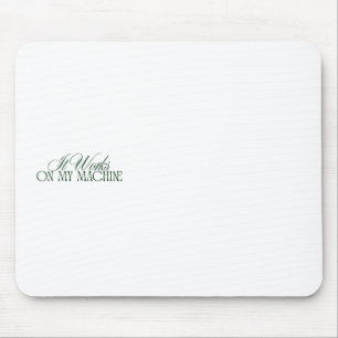 Tapis De Souris Programmeur drôle — Cadeau
