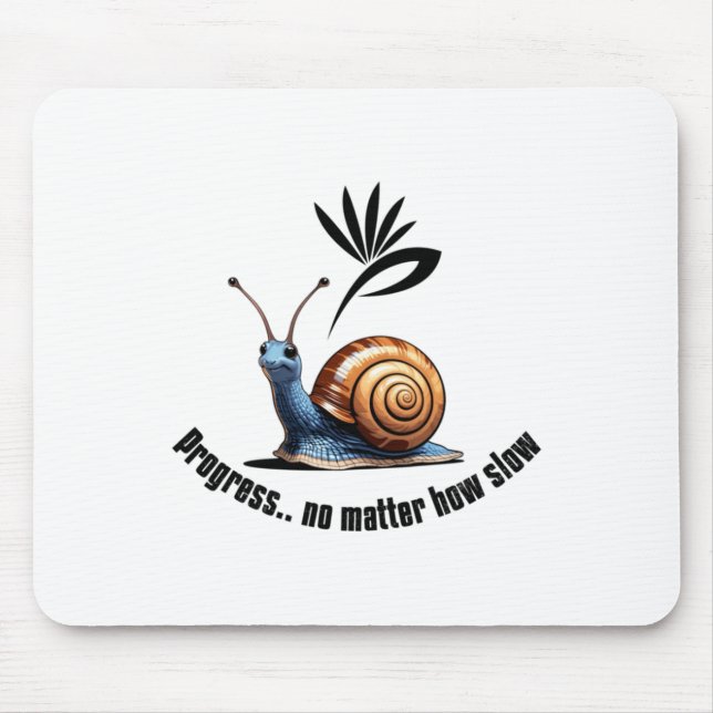 Tapis De Souris Progrès..no Sticker Lent (Devant)