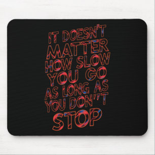 Tapis De Souris Progression constante Continuer d'avancer