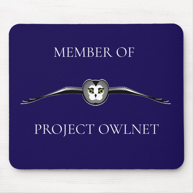 Tapis de souris Project Owlnet (Devant)