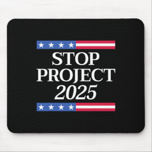 Tapis De Souris Projet 2025 Anti Trump Drapeau américain Femmes po