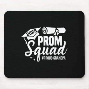 Tapis De Souris Prom Squad 2025 Fier Grand-Père Graduate Prom Cl D