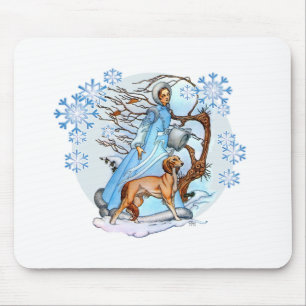 Tapis De Souris Promenade d'hiver
